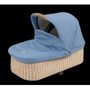 Babykorb "Vergissmeinicht", geflochten, Ida/Lux...